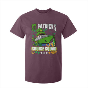 Funny St Patricks Cruise T Shirt For Kid Holiday Trip Family Group Matching TS02 Maroon Print Your Wear