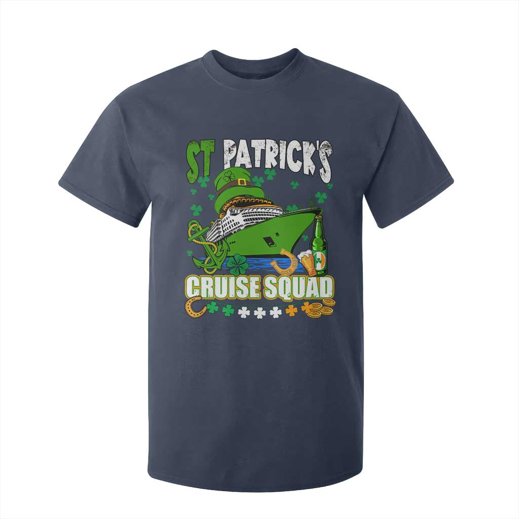 Funny St Patricks Cruise T Shirt For Kid Holiday Trip Family Group Matching TS02 Navy Print Your Wear