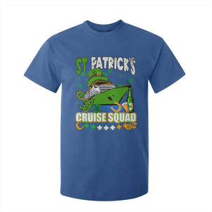 Funny St Patricks Cruise T Shirt For Kid Holiday Trip Family Group Matching TS02 Royal Blue Print Your Wear