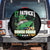 Funny St Patricks Cruise Spare Tire Cover Holiday Trip Family Group Matching TS02 No hole Black Print Your Wear