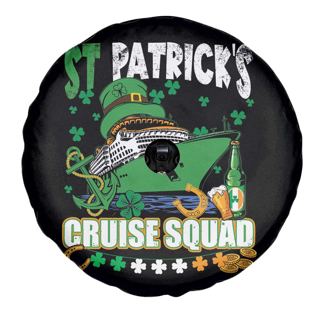 Funny St Patricks Cruise Spare Tire Cover Holiday Trip Family Group Matching TS02 Print Your Wear