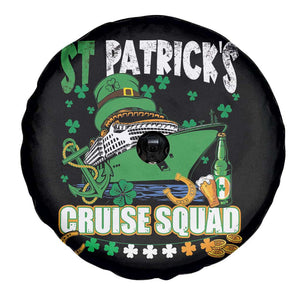 Funny St Patricks Cruise Spare Tire Cover Holiday Trip Family Group Matching TS02 Print Your Wear