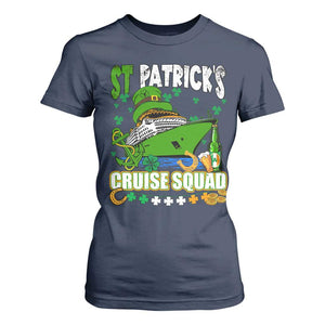 Funny St Patricks Cruise T Shirt For Women Holiday Trip Family Group Matching TS02 Navy Print Your Wear