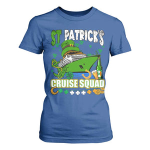 Funny St Patricks Cruise T Shirt For Women Holiday Trip Family Group Matching TS02 Royal Blue Print Your Wear