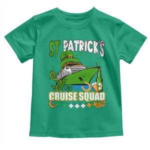 Funny St Patricks Cruise Toddler T Shirt Holiday Trip Family Group Matching TS02 Irish Green Print Your Wear