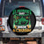 Funny St Patricks Cruise Spare Tire Cover Boozin' Cruisin' Drinking Squad Family Group Matching TS02 No hole Black Print Your Wear
