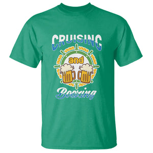 Funny St. Patricks Cruise T Shirt Cruising And Boozing Drinking Squad Family Group Matching TS02 Irish Green Printyourwear