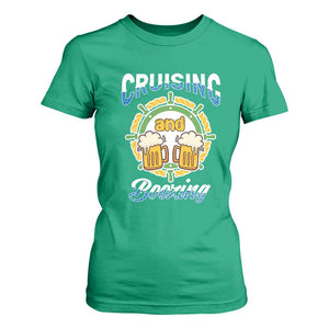 Funny St Patricks Cruise T Shirt For Women Cruising And Boozing Drinking Squad Family Group Matching TS02 Irish Green Print Your Wear