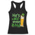 Funny St Patricks Day Drinking Couple Matching Racerback Tank Top He's My Drunker Half TS02 Black Print Your Wear
