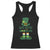 Cute St Patricks Day Racerback Tank Top Wee Little Hooligan Leprechaun for Boy Kids TS02 Black Print Your Wear