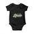 Cute St Patricks Day Baby Onesie Sassy Little Lassie for Girl Kids TS02 Black Print Your Wear