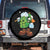 Funny St Patricks Day Drinking Spare Tire Cover Irish Beer Ireland Flag TS02 No hole Black Print Your Wear