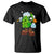 Funny St. Patricks Day Drinking T Shirt Irish Beer Ireland Flag TS02 Black Printyourwear