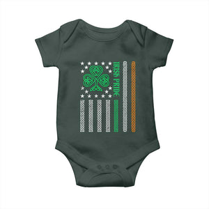 Irish Pride Baby Onesie Celtic Knot Ireland Flag Shamrock St. Patricks Day TS02 Print Your Wear