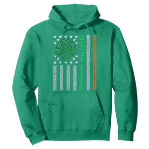 Irish Pride Hoodie Celtic Knot Ireland Flag Shamrock St. Patricks Day TS02 Irish Green Printyourwear