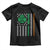 Irish Pride Toddler T Shirt Celtic Knot Ireland Flag Shamrock St. Patricks Day TS02 Black Print Your Wear