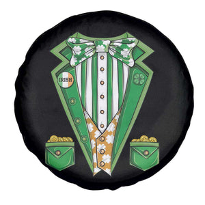 Funny St Patricks Day Spare Tire Cover Leprechaun Costume for Boys Kids Men TS02 Print Your Wear