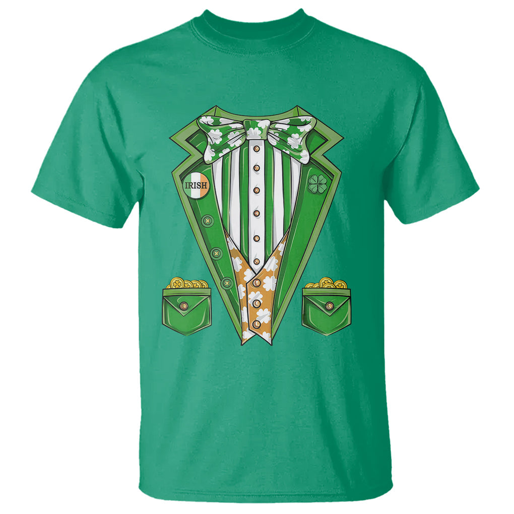 Funny St. Patricks Day T Shirt Leprechaun Costume for Boys Kids Men TS02 Irish Green Printyourwear