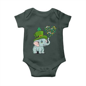 Cute Elephant St Patricks Day Baby Onesie for Boys Girls TS02 Print Your Wear