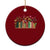 Subtle FDT 8647 Ceramic Ornament Foxtrots Deltas Tangos Book Lovers Flower TS02 1pc Red Print Your Wear
