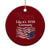American Flag Resist Ceramic Ornament Like It's 1938 Germany TS02 1pc Red Print Your Wear