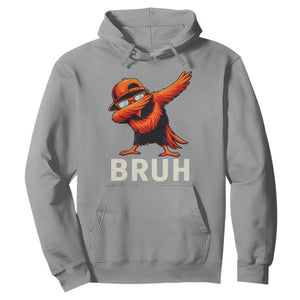 Funny Dabbing Oriole Bird Bruh Hoodie Cool Game Day Sports Fan TS02 Sport Gray Print Your Wear