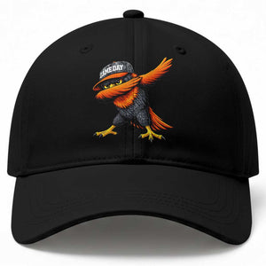 Fierce Oriole Spirit Graphic Baseball Cap Cool Game Day Sports Fan TS02 Print Your Wear