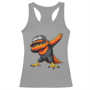 Fierce Oriole Spirit Graphic Racerback Tank Top Cool Game Day Sports Fan TS02 Sport Gray Print Your Wear
