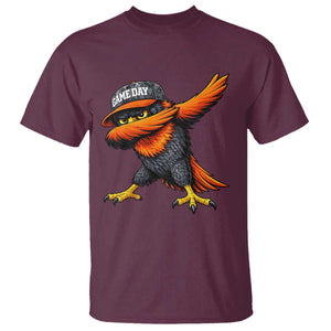Fierce Oriole Spirit Graphic T Shirt Cool Game Day Sports Fan TS02 Maroon Print Your Wear