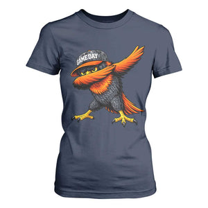 Fierce Oriole Spirit Graphic T Shirt For Women Cool Game Day Sports Fan TS02 Navy Print Your Wear