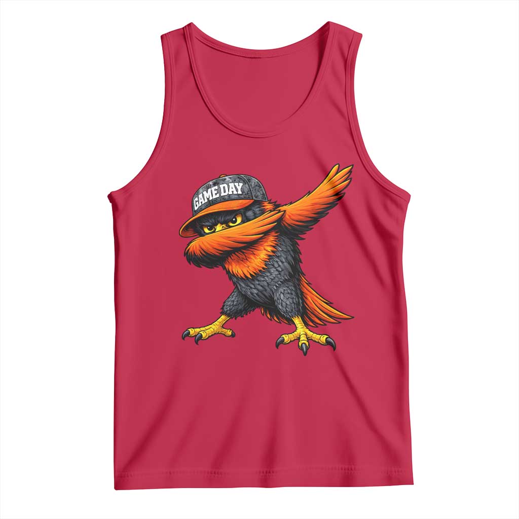 Fierce Oriole Spirit Graphic Tank Top Cool Game Day Sports Fan TS02 Red Print Your Wear
