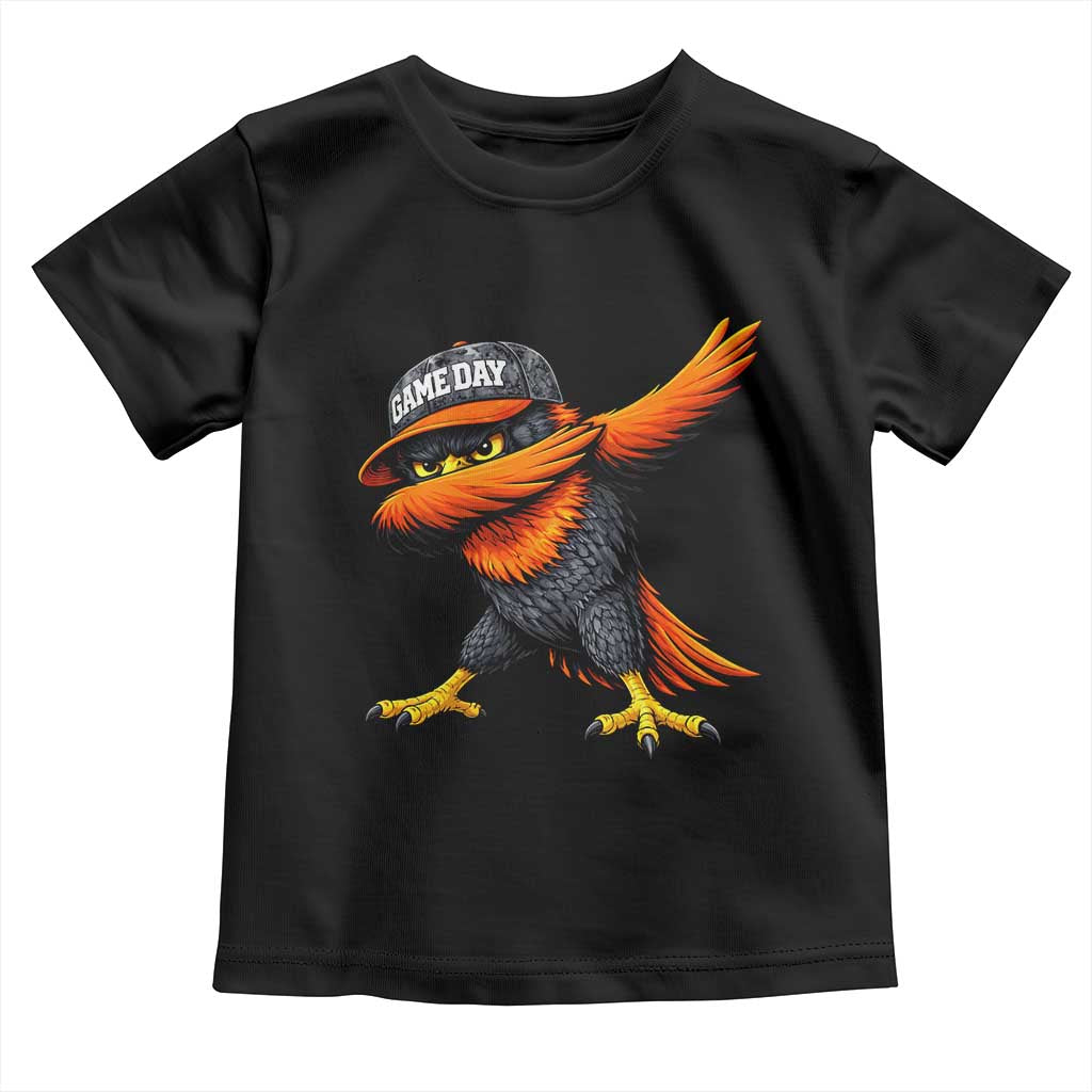 Fierce Oriole Spirit Graphic Toddler T Shirt Cool Game Day Sports Fan TS02 Black Print Your Wear