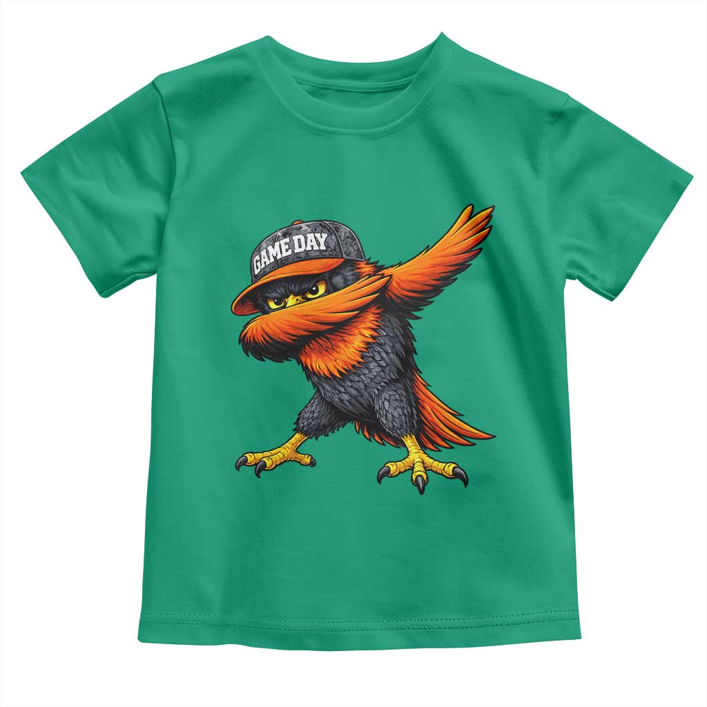 Fierce Oriole Spirit Graphic Toddler T Shirt Cool Game Day Sports Fan TS02 Irish Green Print Your Wear