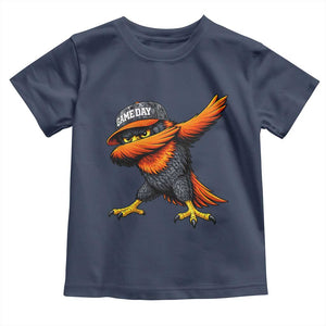 Fierce Oriole Spirit Graphic Toddler T Shirt Cool Game Day Sports Fan TS02 Navy Print Your Wear
