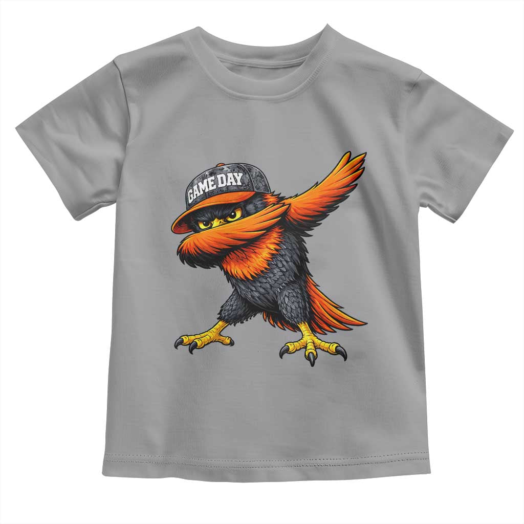 Fierce Oriole Spirit Graphic Toddler T Shirt Cool Game Day Sports Fan TS02 Sport Gray Print Your Wear