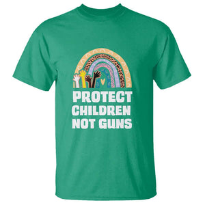 Gun Violence Awareness T Shirt Protect Children Not Guns In June We Wear Orange Day End Gun Violence Rainbow TS02 Irish Green Print Your Wear