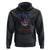 Patriotic American Lion Hoodie Be The Lions Not The Sheep Retro US Flag TS02 Black Print Your Wear
