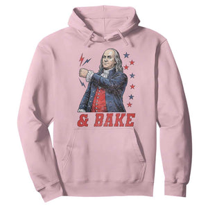 And Bake Funny Benjamin Franklin Patriotic Graphic Matching Hoodie Vintage Founding Father Distressed Stars and Lightning Bolts Dynamic Duo