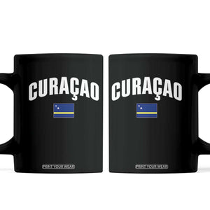 Curaçao National Flag Classic Heritage Coffee Mug Caribbean Pride Souvenir