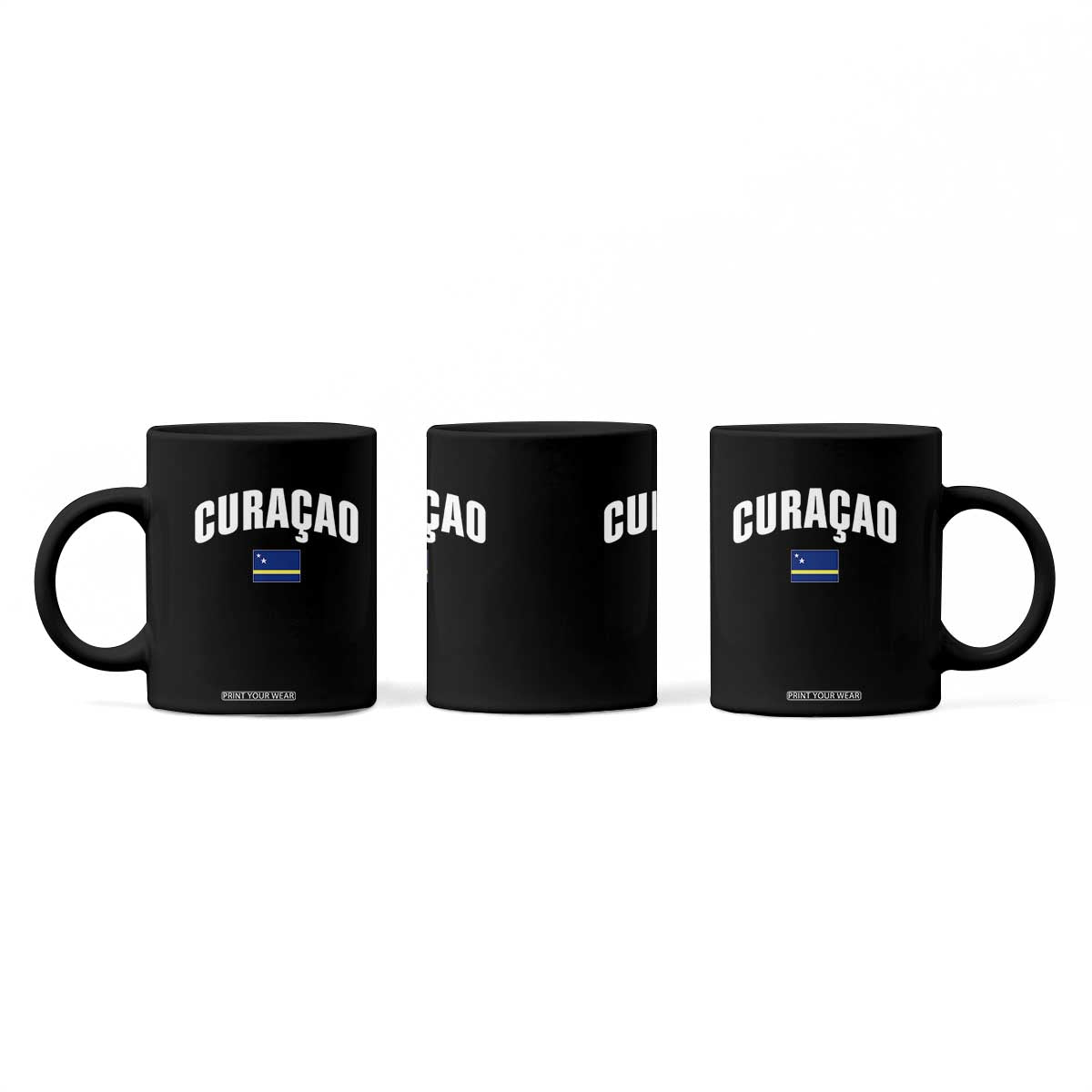 Curaçao National Flag Classic Heritage Coffee Mug Caribbean Pride Souvenir