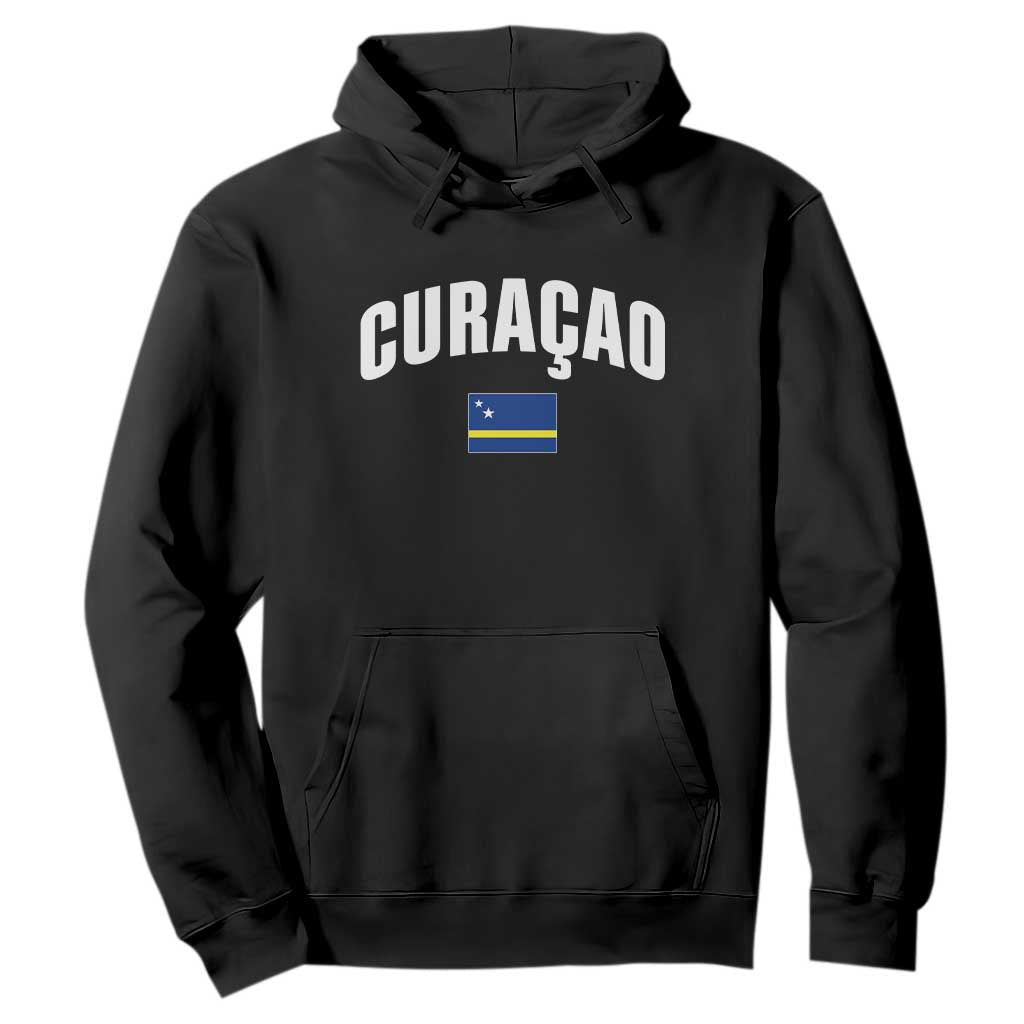 Curaçao National Flag Classic Heritage Hoodie Caribbean Pride Souvenir