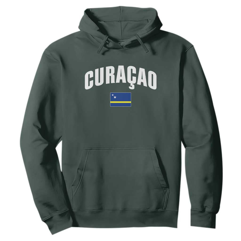 Curaçao National Flag Classic Heritage Hoodie Caribbean Pride Souvenir