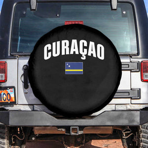 Curaçao National Flag Classic Heritage Spare Tire Cover Caribbean Pride Souvenir