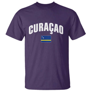 Curaçao National Flag Classic Heritage T Shirt Caribbean Pride Souvenir