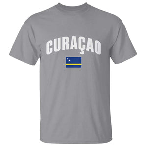 Curaçao National Flag Classic Heritage T Shirt Caribbean Pride Souvenir