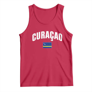 Curaçao National Flag Classic Heritage Tank Top Caribbean Pride Souvenir