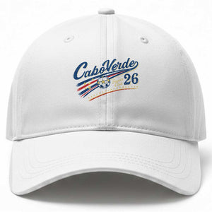 Cabo Verde Soccer Club 26 National Pride Baseball Cap Cape Verde Football Fans Retro Sporty Est. 2026