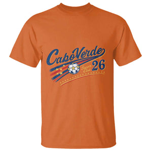 Cabo Verde Soccer Club 26 National Pride T Shirt Cape Verde Football Fans Retro Sporty Est. 2026