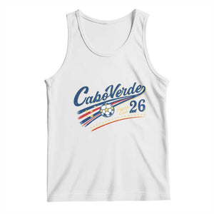 Cabo Verde Soccer Club 26 National Pride Tank Top Cape Verde Football Fans Retro Sporty Est. 2026