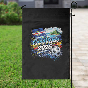 Cape Verde Soccer 2026 Island Flag Garden Flag Cabo Verde Football Team Fans Tropical Pride Gift TS02 Print Your Wear